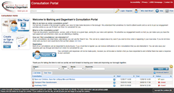 Desktop Screenshot of consult.lbbd.gov.uk