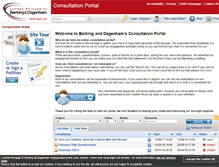Tablet Screenshot of consult.lbbd.gov.uk